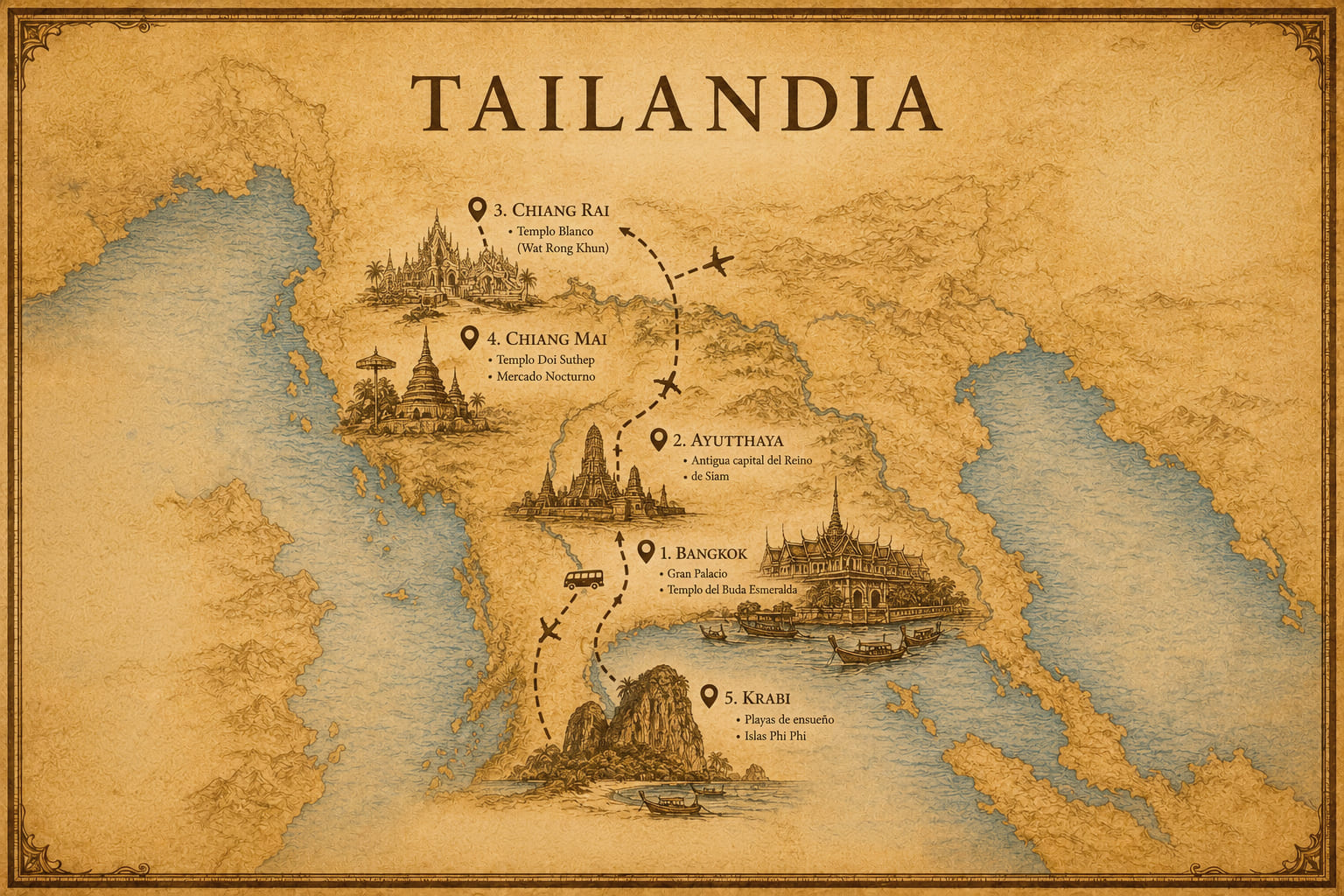mapa-TAILANDIA